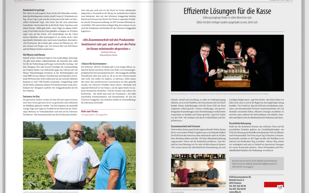 FLM Kassensysteme AG im Gastrofacts Business Magazin